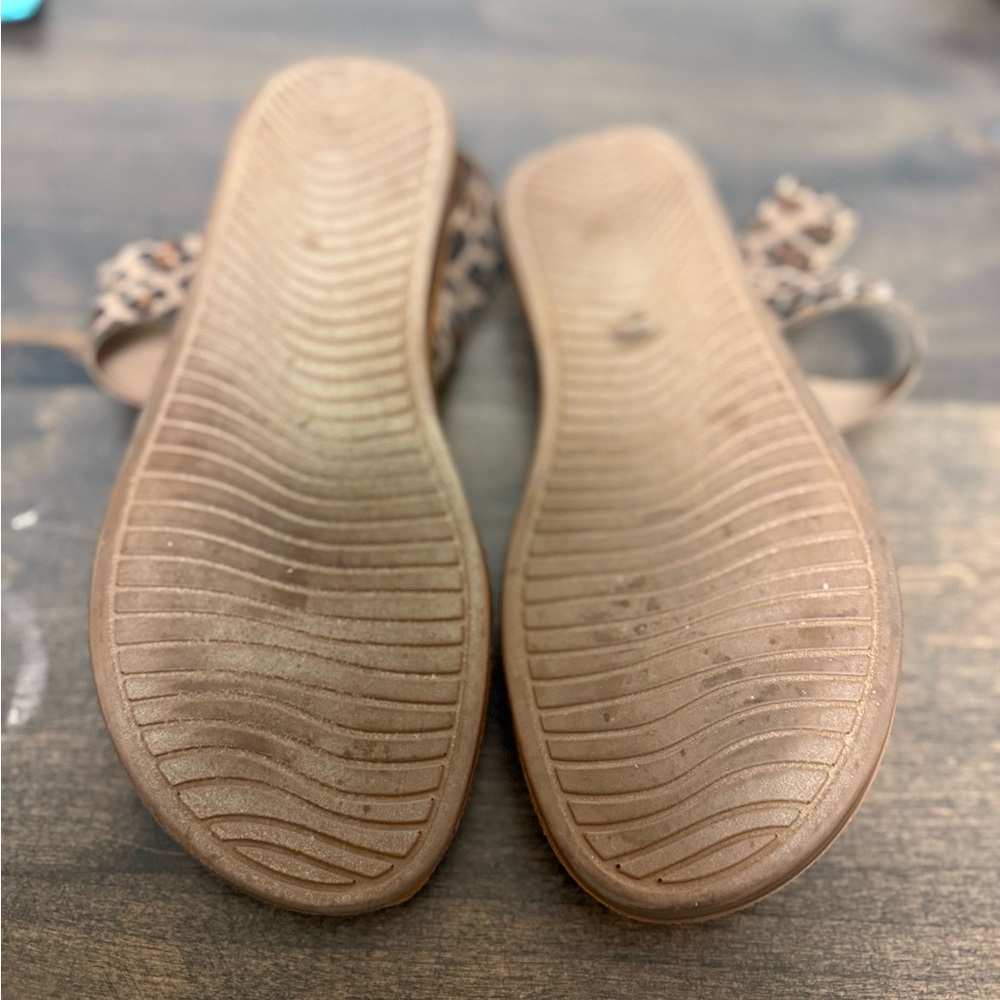 Leopard Print Sandals - Picture 4 of 5